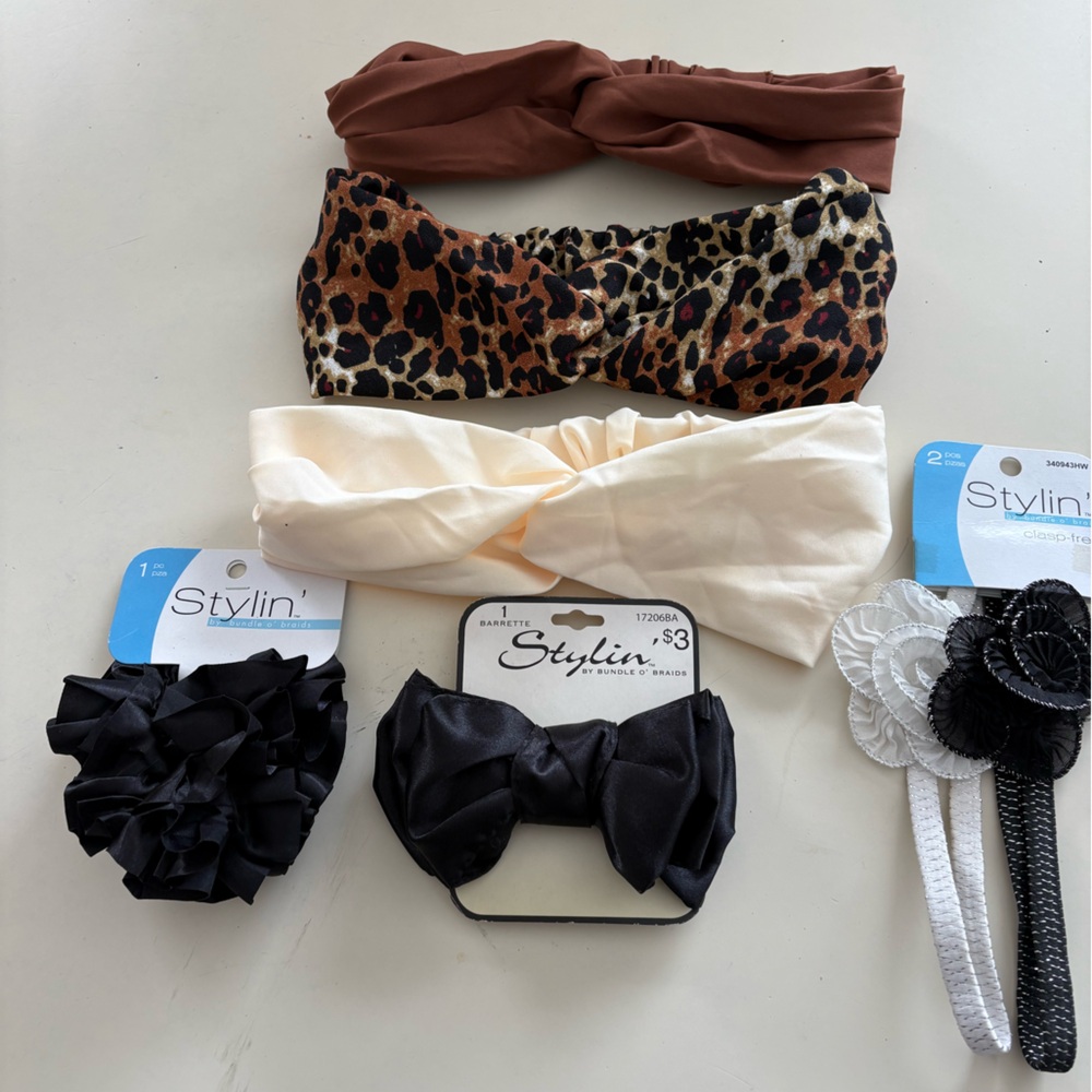 Stylein Hairband Collection - Black, Cream, Brown